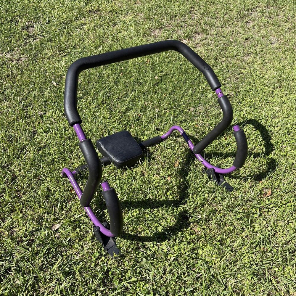 Original Purple Ab Roller Plus Crunch Rocker Abdominal Exercise